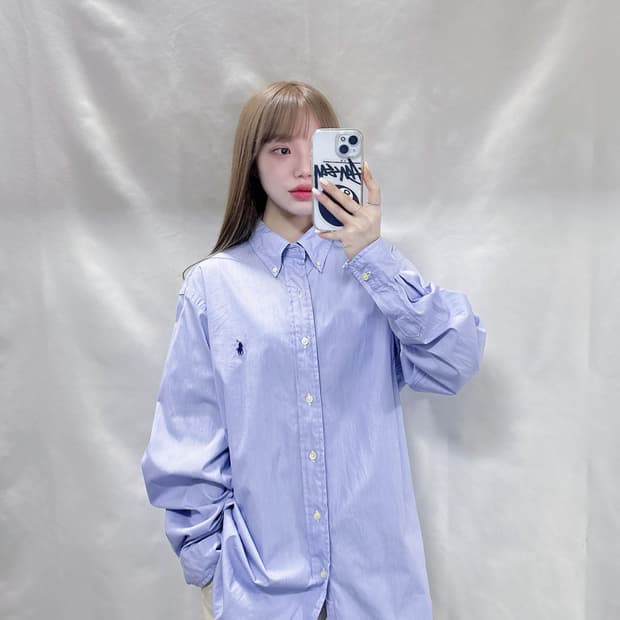 폴로 랄프로렌 포니 솔리드 셔츠 