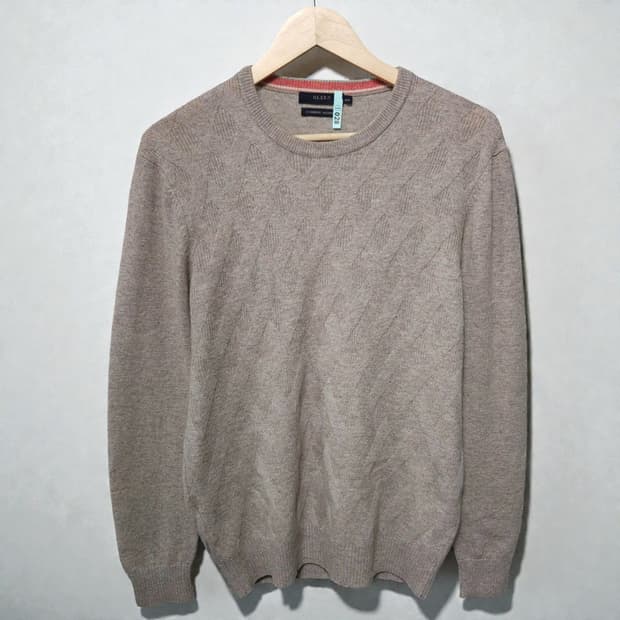 100)olzen 올젠 캐시미어 니트 베이지