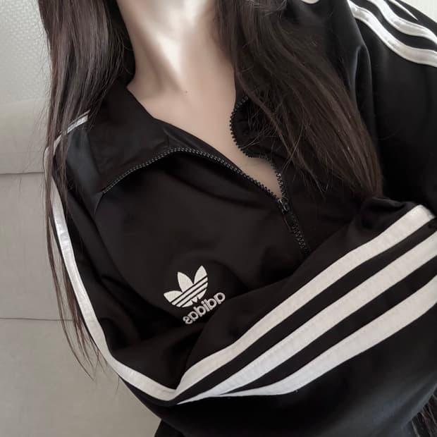 아디다스 올드스쿨 검흰 오리지널 져지 (원피스 기장)