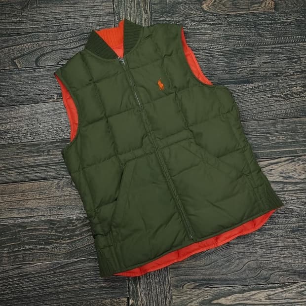 [폴로 랄프로렌] 포니 자수 리버시블 양면 패딩 조끼 M17385