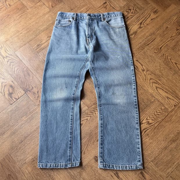 [32]리바이스 517 빈티지 워싱 플레어진 F51