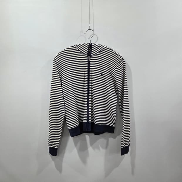 폴로랄프로렌 골프 우먼 스트라이프 후드집업 S