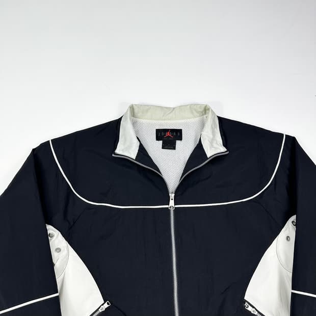 조던 나이키 점프맨 나일론 블랙 바람막이 자켓 (M)