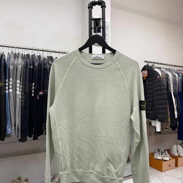 [S] 스톤아일랜드 올드이펙트 맨투맨