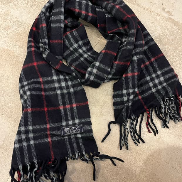 빈티지 버버리 캐시미어 머플러