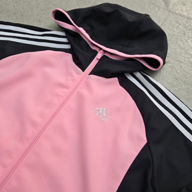 Adidas 아디다스 y2k 블핑 대장급 후드 자켓