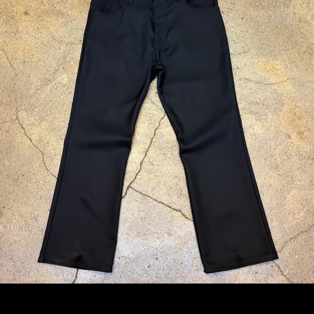 00s 리바이스 517 나일론 부츠컷 블랙진 34x30