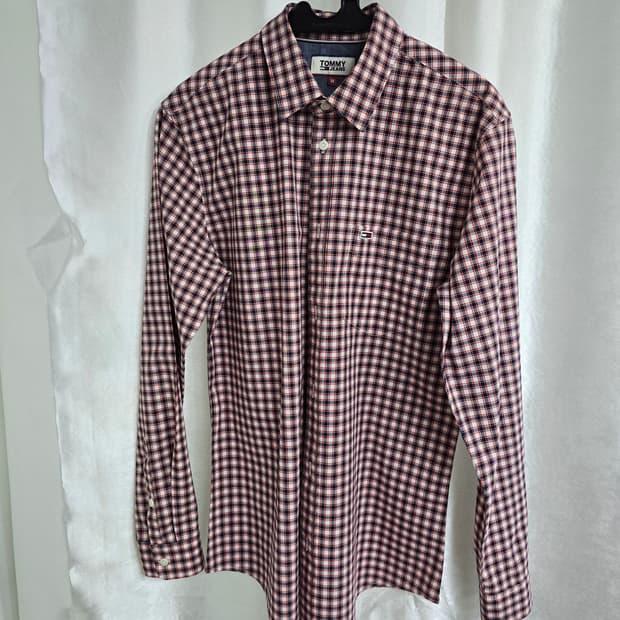 타미진스 레드 체크 남방 (1825)