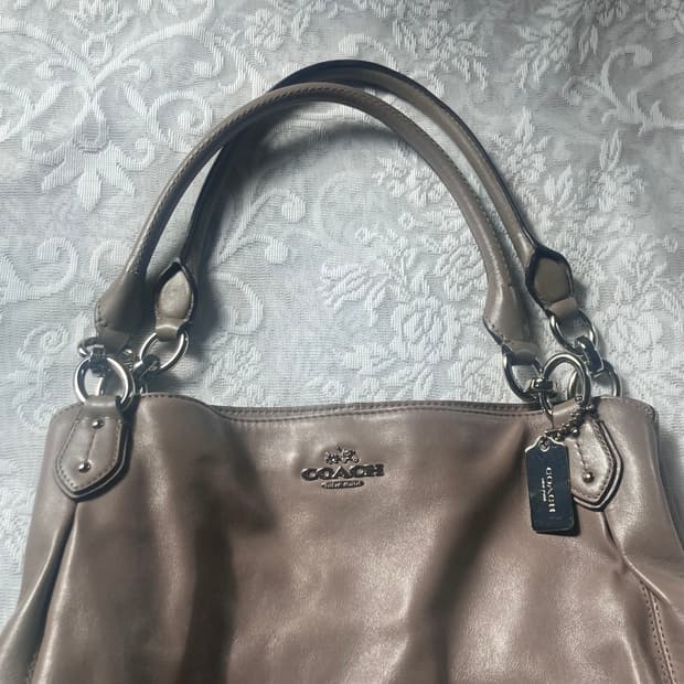 Coach vintage leather bag