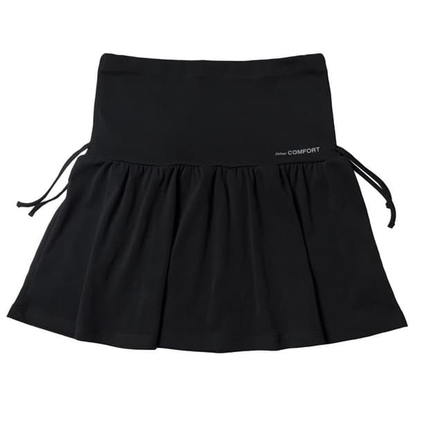 지초이 26-001 셔링 스커트 블랙