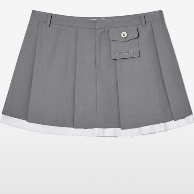 글로니 스커트 glowny danielle pleated skirt