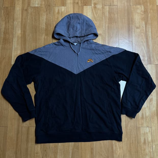 나이키sb 후드 그레이/블랙 XL