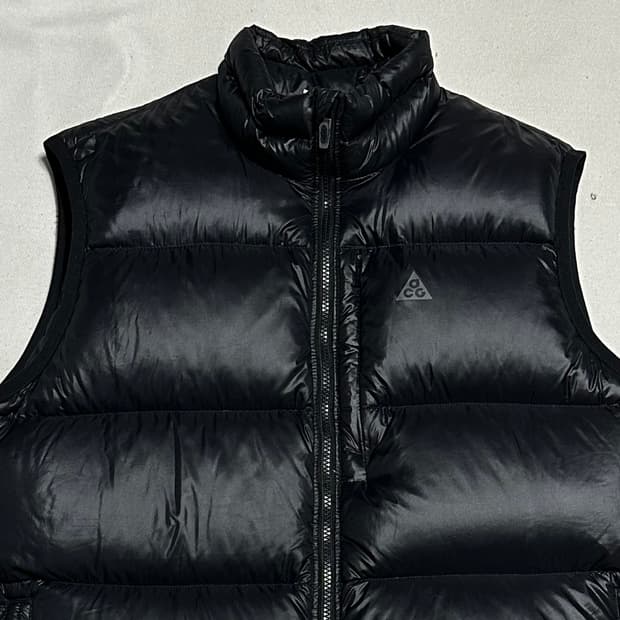 XL 나이키 acg 구스다운 유광 패딩 베스트