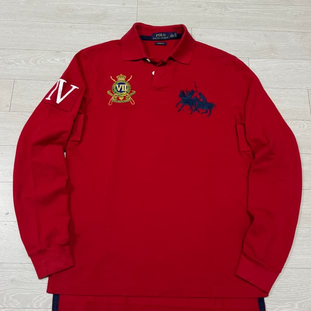 폴로 랄프로렌 더블 빅포니 치프키프 카라티 