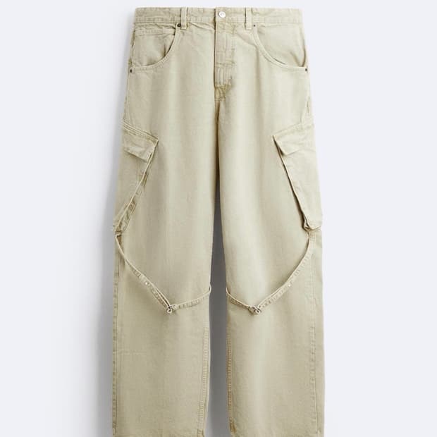 30) 자라 스트랩 카고 진