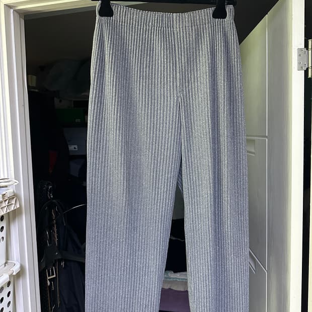 [2] 옴므플리세 헤더 플리츠 그레이 JF155 팬츠