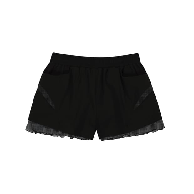 OJOS Reversible Plaid Track Shorts