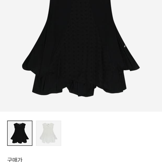 코이세이오 플라워 원피스 블랙