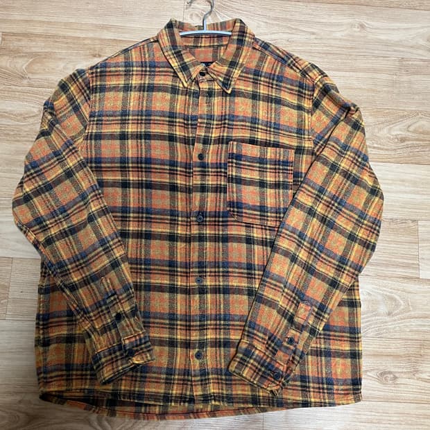 ZARA 체크 남방 L