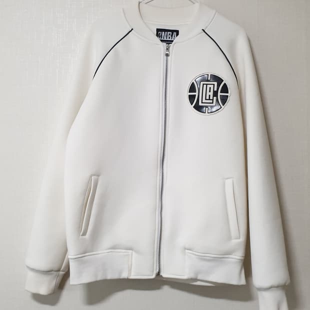 NBA LA 클리퍼스 화이트 자켓 M사이즈
