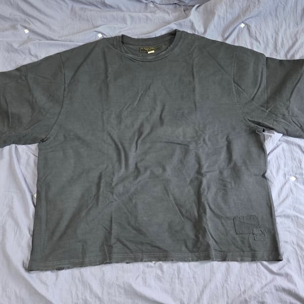 The Darenimo 오버 티셔츠 차콜 Size 3