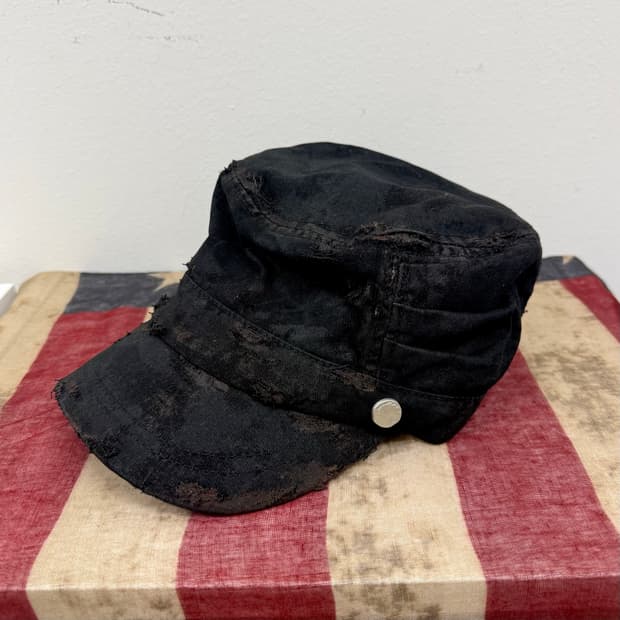 (빈티지 커스텀) rusted oil coating wax cap