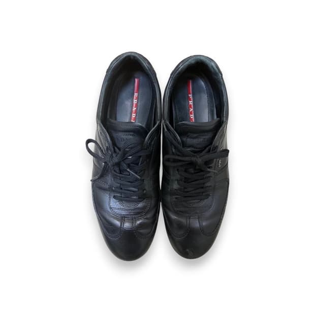 275~280) 프라다 스포츠 레더 가죽 스니커즈 신발