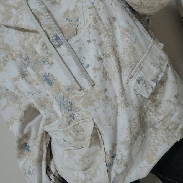 ZARA dnwr stains art hoodie