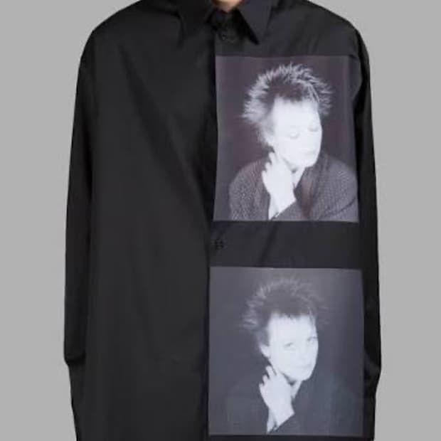 라프시몬스 17ss 로버트 메이플소프 오버셔츠 사이즈 46