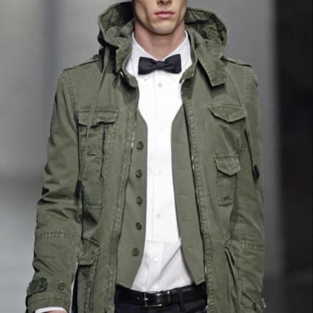 Neil Barret 06aw 밀리터리 파카 