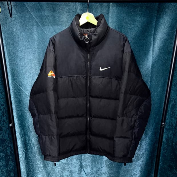 (L) 00s 나이키 ACG 립스탑 덕다운 패딩