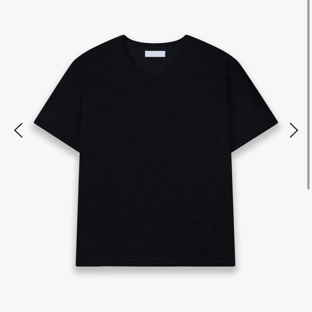 Les fin t-shirt 블랙 2