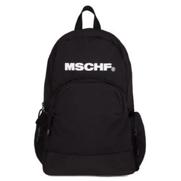 미스치프 나일론 백팩 블랙