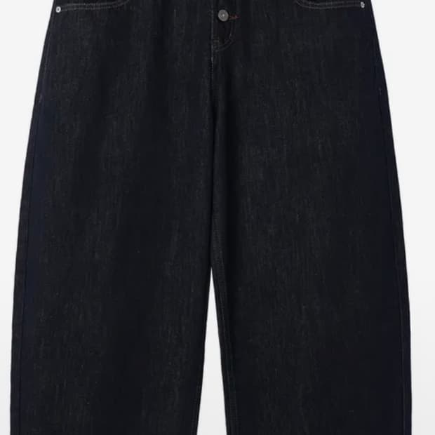 OY - LAYERED WAIST WIDE VOLUME PANTS