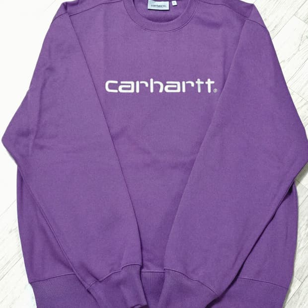 {초레어템} 칼하트 오버핏 맨투맨 [L]