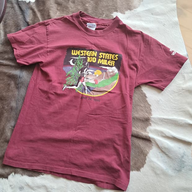 빈티지 Western States 100 티셔츠 