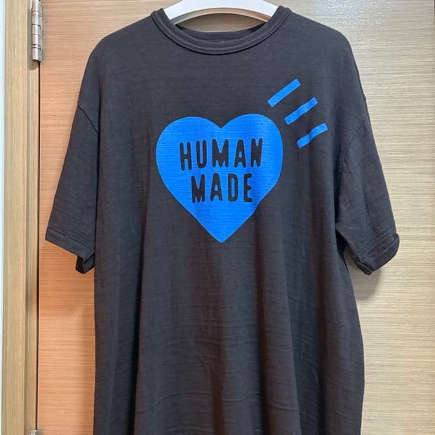 [3XL] 휴먼메이드 블루보틀 하트 티셔츠