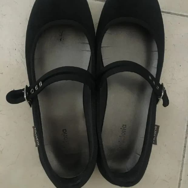 빅토리아 슈즈 오다 메리제인 (블랙/240)