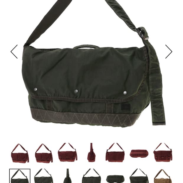 Poter crag messenger bag L