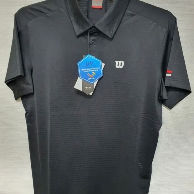 윌슨남성. 기능성 골프웨어 (검정)