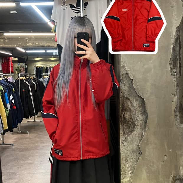 엄브로 점퍼 레드 90  #csz2522