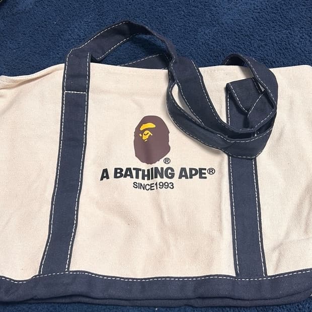 베이프 잡지부록 오리지날 캔버스 백