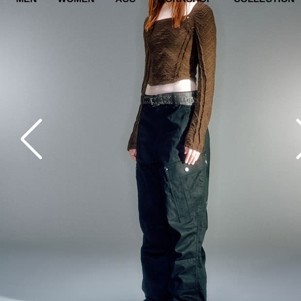 베이컨트 아카이브 vacant archive 밀리터리 카고 팬츠 m