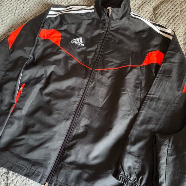 아디다스 아디팀 우븐슈트 바람막이 상하의 셋업