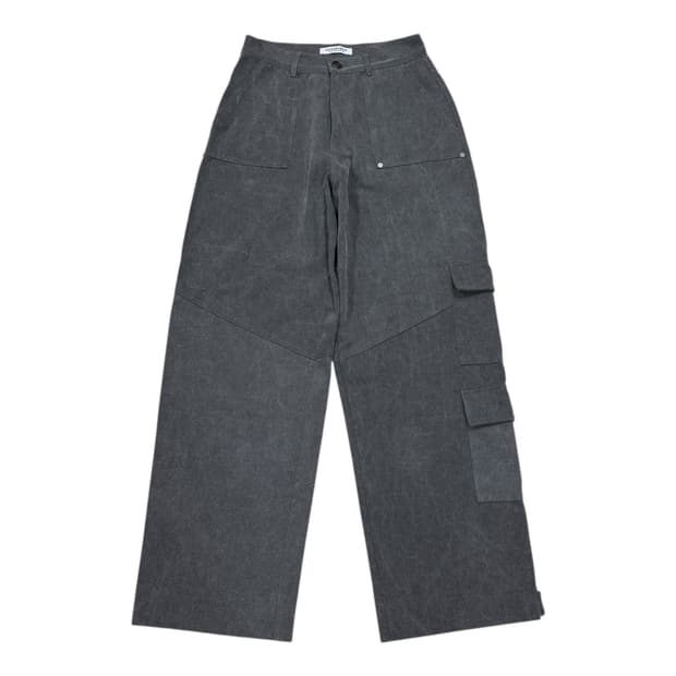 러브이즈트루 카고 팬츠 바지 그레이 M