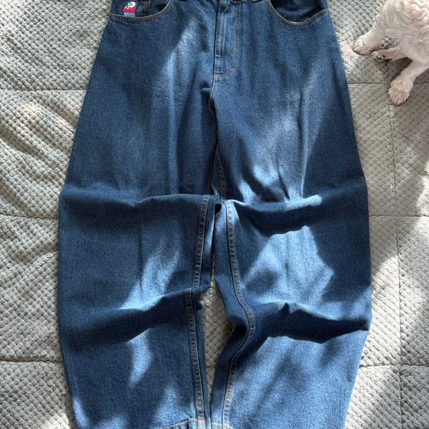폴라스케이트 구형 빅보이 데님팬츠