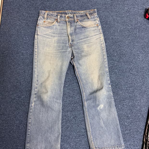 90s 리바이스 517 오렌지탭