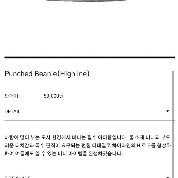 AAOA Punched Beanie(Highline