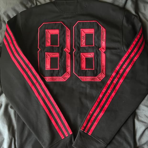 [구매] 아디다스 유로파 백넘버 검빨 져지 m