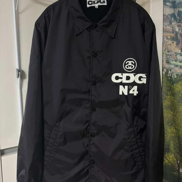 스투시 꼼데가르송 콜라보 코치자켓